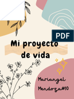 Documento A4 Portada Trabajo Proyecto Marketing Doodle Amarillo