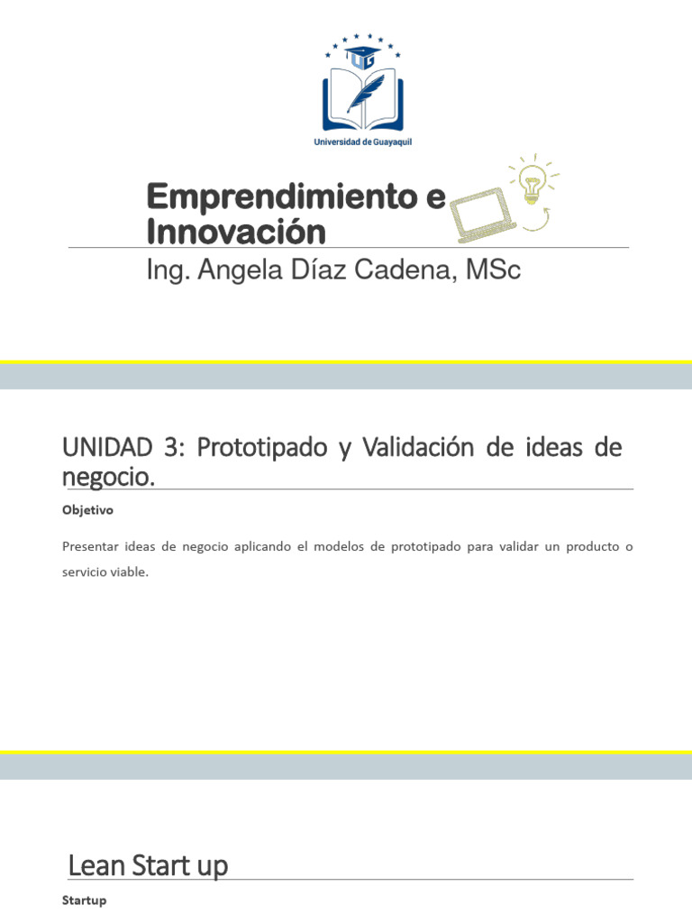 3.2 Lean Start Up | PDF | Empresa de inicio | Pequeñas empresas y ...