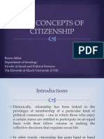 Key Concepts of Citizenship