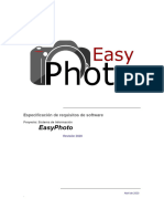 IEEE830 - Proyecto EasyPhoto
