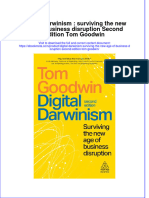 Ebook Digital Darwinism Surviving The New Age of Business Disruption Second Edition Tom Goodwin Online PDF All Chapter