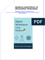Ebook Digital Modulations Using Python 1St Edition Mathuranathan Viswanathan Online PDF All Chapter