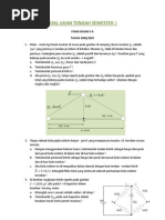 Soal Fisika Dasar TPB ITB