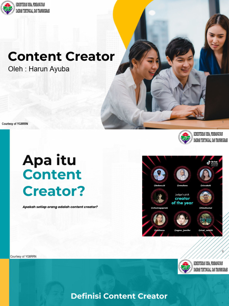 Panduan Menjadi Content Creator Sukses | PDF