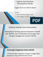 Laporan Hasil Pelatihan Pneumatik Dan Hidrolik