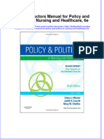 Download pdf 2013 Instructors Manual For Policy And Politics In Nursing And Healthcare 6E online ebook full chapter 