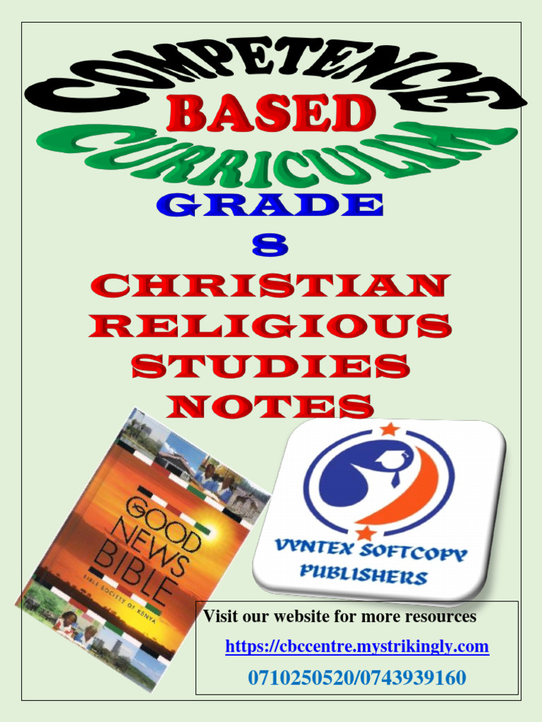 Grade 8 CRE Notes: Term 3 Overview | PDF | Adam And Eve | Serpents In ...