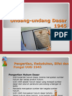 Pengertian Kedudukan Sifat Dan Fungsi UU