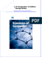 Download Economics Of Composites 1St Edition George Bullen online ebook  texxtbook full chapter pdf 
