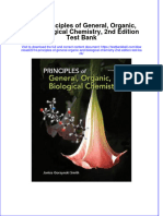 PDF 2014 Principles of General Organic and Biological Chemistry 2Nd Edition Test Bank Online Ebook Full Chapter