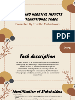 The Negative Impacts of International Trade