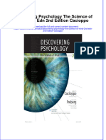 Download Discovering Psychology The Science Of Mind 2Nd Edn 2Nd Edition Cacioppo online ebook  texxtbook full chapter pdf 