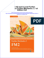 Download Edexcel As And A Level Further Mathematics Further Mechanics 2 1St Edition Coll online ebook  texxtbook full chapter pdf 