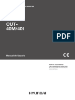 Cut-40M/40I: Manual de Usuario