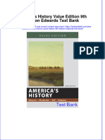 PDF Americas History Value Edition 9Th Edition Edwards Test Bank Online Ebook Full Chapter