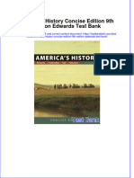 Download pdf Americas History Concise Edition 9Th Edition Edwards Test Bank online ebook full chapter 