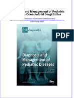 Ebook Diagnosis and Management of Pediatric Diseases Consolato M Sergi Editor Online PDF All Chapter