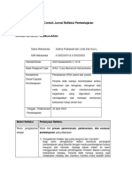 Jurnal Refleksi Pembelajaran Siklus 3 Kelas IV