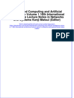 Distributed Computing and Artificial Intelligence Volume 1 18th International Conference Lecture Notes in Networks and Systems Kenji Matsui (Editor)