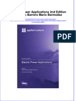 eBook File Document 846Download Electric Power Applications 2Nd Edition Federico Barrero Mario Bermudez online ebook  texxtbook full chapter pdf 