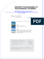 Download Effective Chemistry Communication In Informal Environments 1St Edition online ebook  texxtbook full chapter pdf 