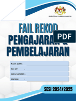 Fail Rekod Mengajar Sesi Akademik 2024-2025