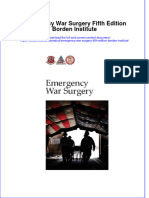 Emergency War Surgery Fifth Edition Borden Institute Online Ebook Texxtbook Full Chapter PDF