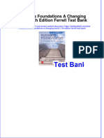 PDF Business Foundations A Changing World 11Th Edition Ferrell Test Bank Online Ebook Full Chapter