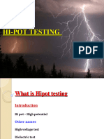 Hipot Testing