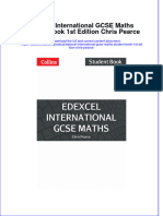 Edexcel International Gcse Maths Student Book 1St Edition Chris Pearce Online Ebook Texxtbook Full Chapter PDF