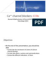 Ca++ Channel Blockers
