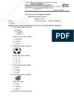 Penilaian Sumatif Akhir Semester 1 Bahasa Indonesia Kelas 1