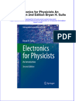 Download Electronics For Physicists An Introduction 2Nd Edition Bryan H Suits online ebook  texxtbook full chapter pdf 