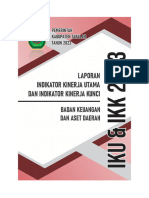 Laporan Realisasi IKU Dan IKK 2023 Fix