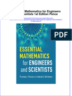 Essential Mathematics For Engineers and Scientists 1St Edition Pence Online Ebook Texxtbook Full Chapter PDF