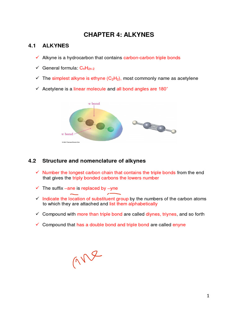 Terminal Alkyne Synthesis Mechanisms | PDF | Chemical Substances ...