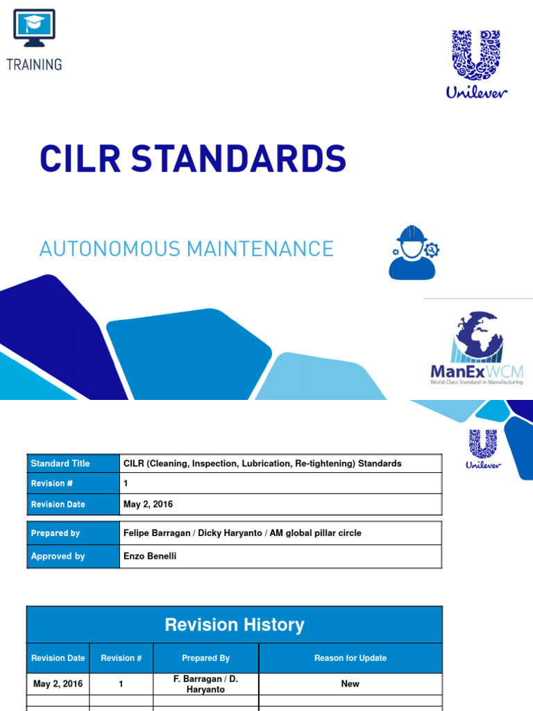 AM - CILR Standards | PDF | Machines | Personal Protective Equipment