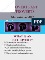 Introverts and Extroverts