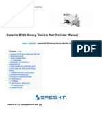 b135 Strong Electric Nail File Manual