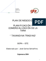 Plan de Marketing Tara en Polov