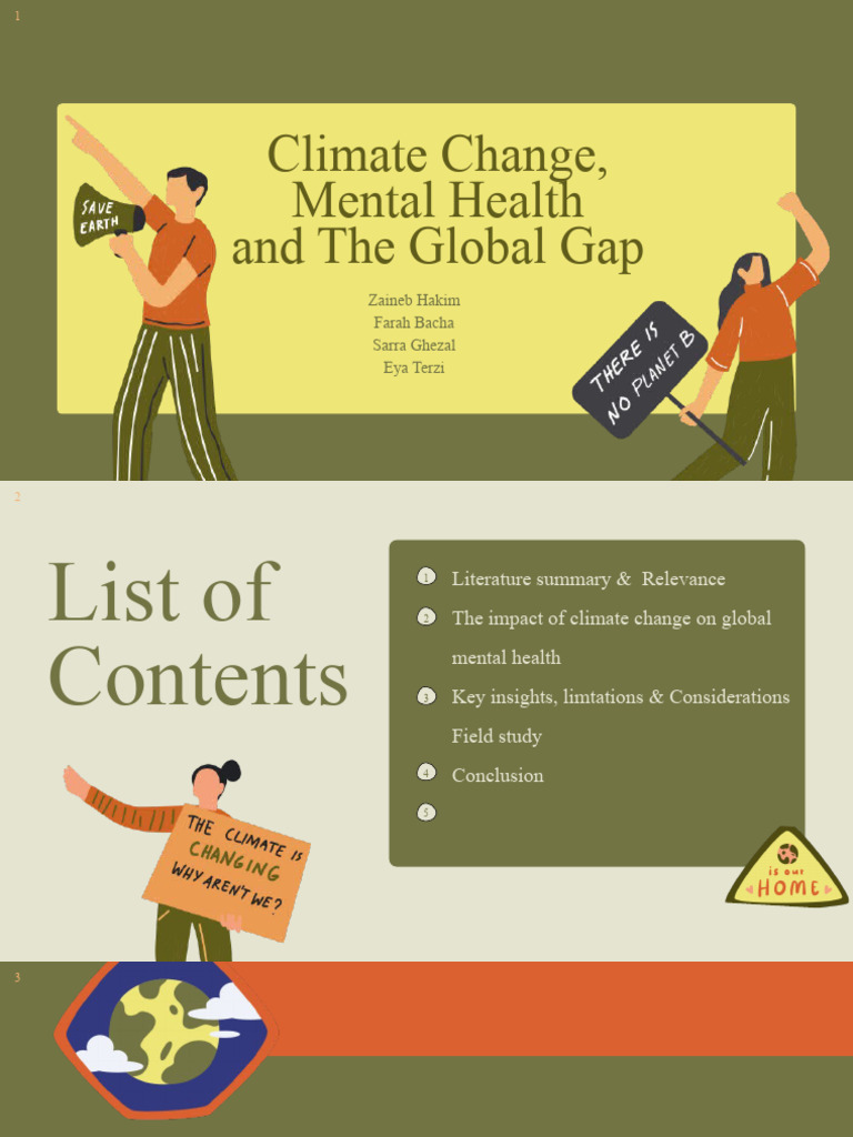 Climate Change, Mental Health and The Global Gap | PDF | Mental Health ...