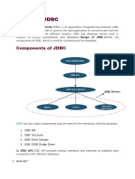 Architecture Design of JDBC