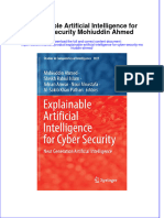 Ebook Explainable Artificial Intelligence For Cyber Security Mohiuddin Ahmed Online PDF All Chapter