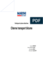 Citerne Transport Bitume: Catalogue de Pieces Detachees