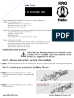 HABU Chassis Installation Instructions 1