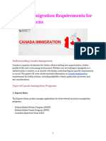 Canada Immigration Requirements For Indian Citizens