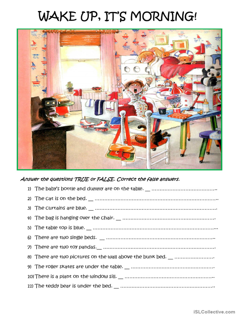 Morning Routine Questions for Kids | PDF