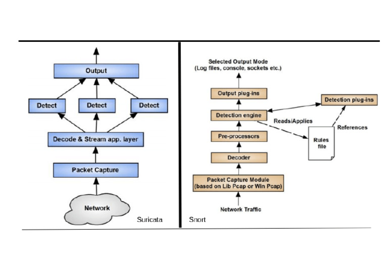 Architecture Examples For Snort and Suricata Side by Side - PPM | PDF