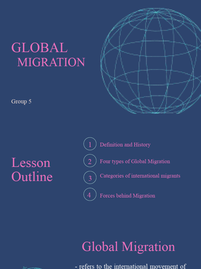 Understanding Global Migration Types | PDF | Human Migration | Cultural ...
