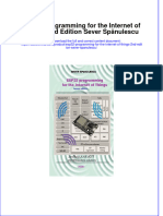 Esp32 Programming For The Internet of Things 2Nd Edition Sever Spanulescu Online Ebook Texxtbook Full Chapter PDF